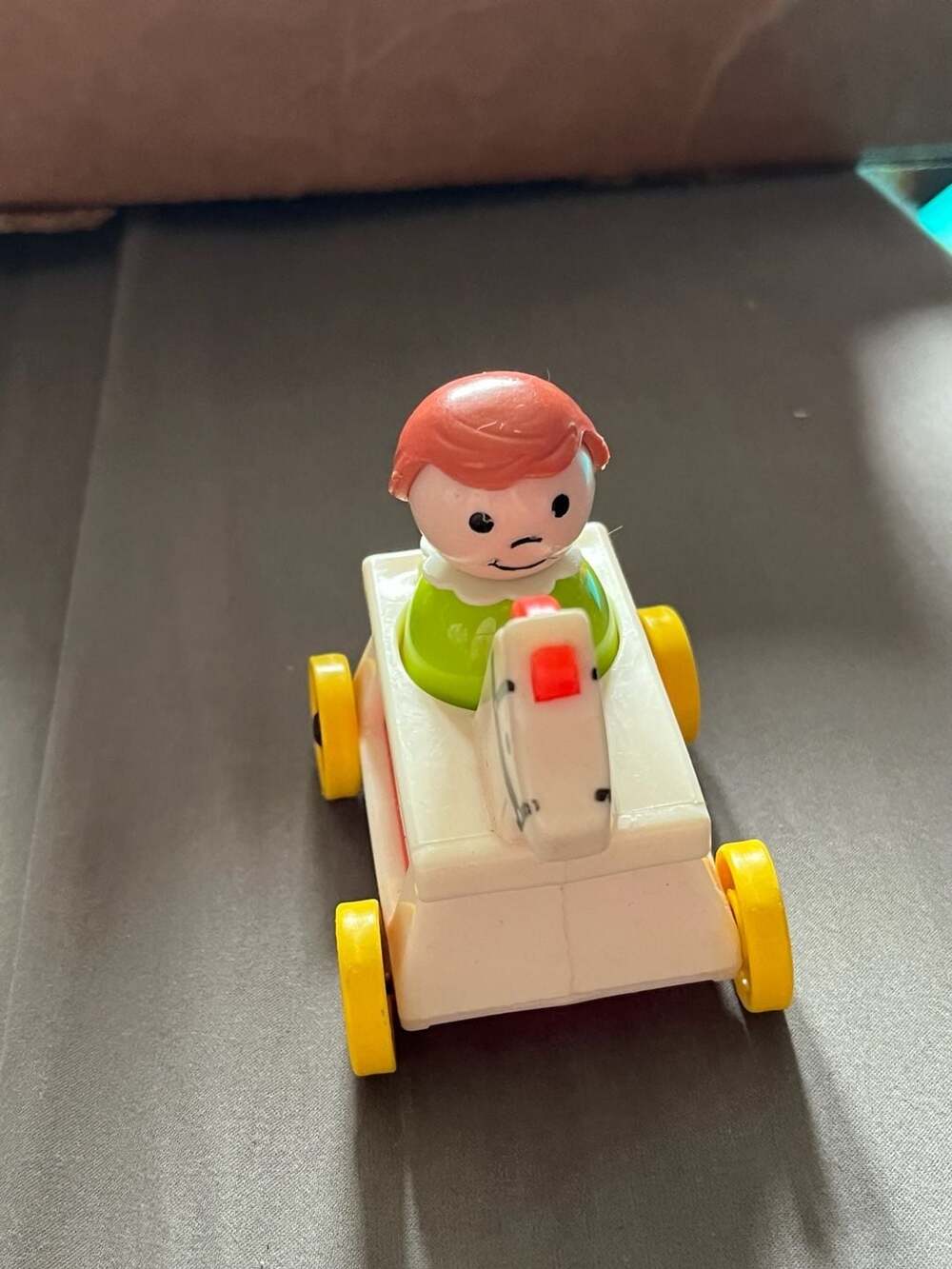 VTG Fisher Price Little People boy and rocking horse - Picture 2 of 4